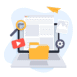 Landing page for lead generation